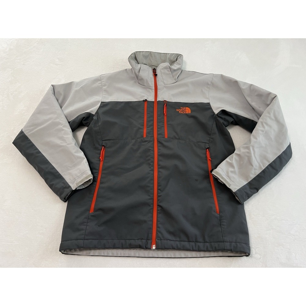 The North Face‎ Mens Apex Elevation Hiking Outdoor Full Zip Winter Gray Jacket M